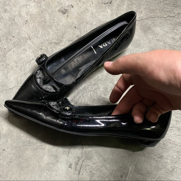Prada Patent Flats - Picture 3 of 7